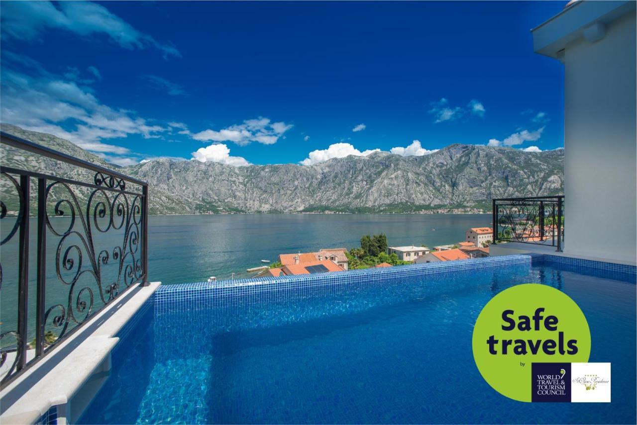 Stoliva Residence With Infinity Pool Kotor Eksteriør bilde