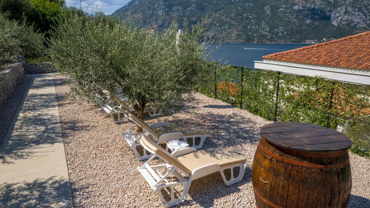Stoliva Residence With Infinity Pool Kotor Eksteriør bilde