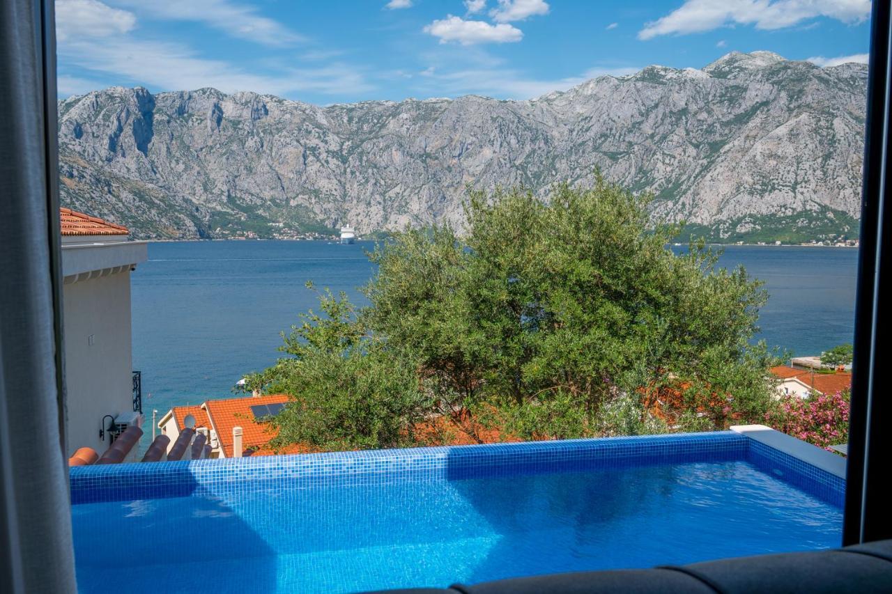 Stoliva Residence With Infinity Pool Kotor Eksteriør bilde